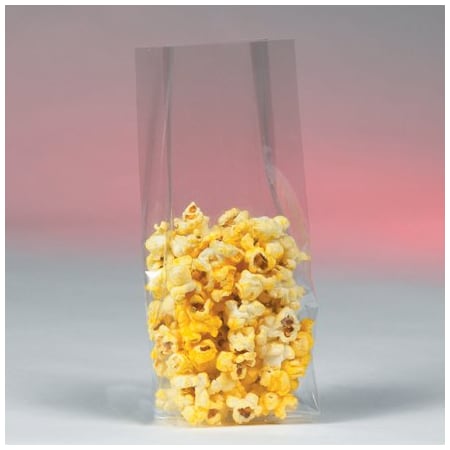 Bsc Preferred 4-1/2 x 2 3/4 x 10 3/4'' - 1.5 Mil Gusseted Polypropylene Bags, 2000PK BUY00024562